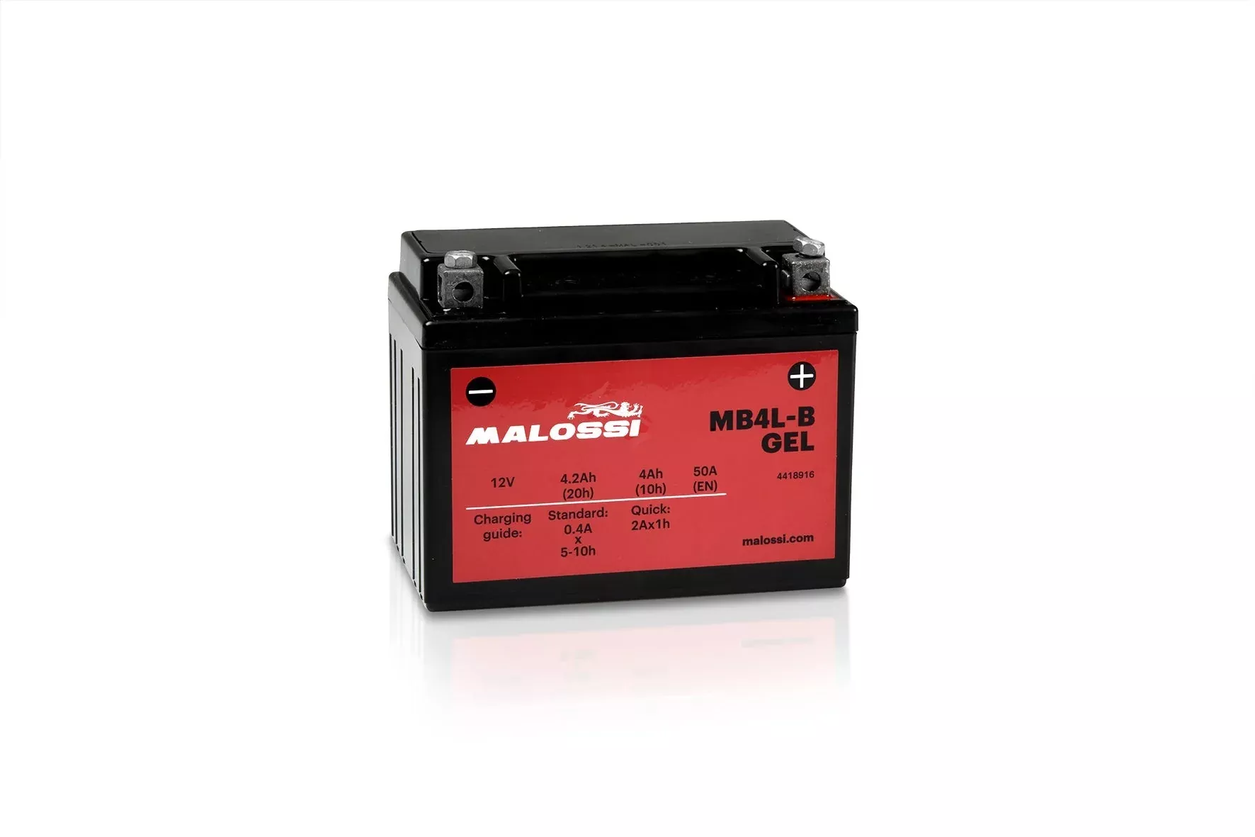 Malossi MTX4L-BS Battery