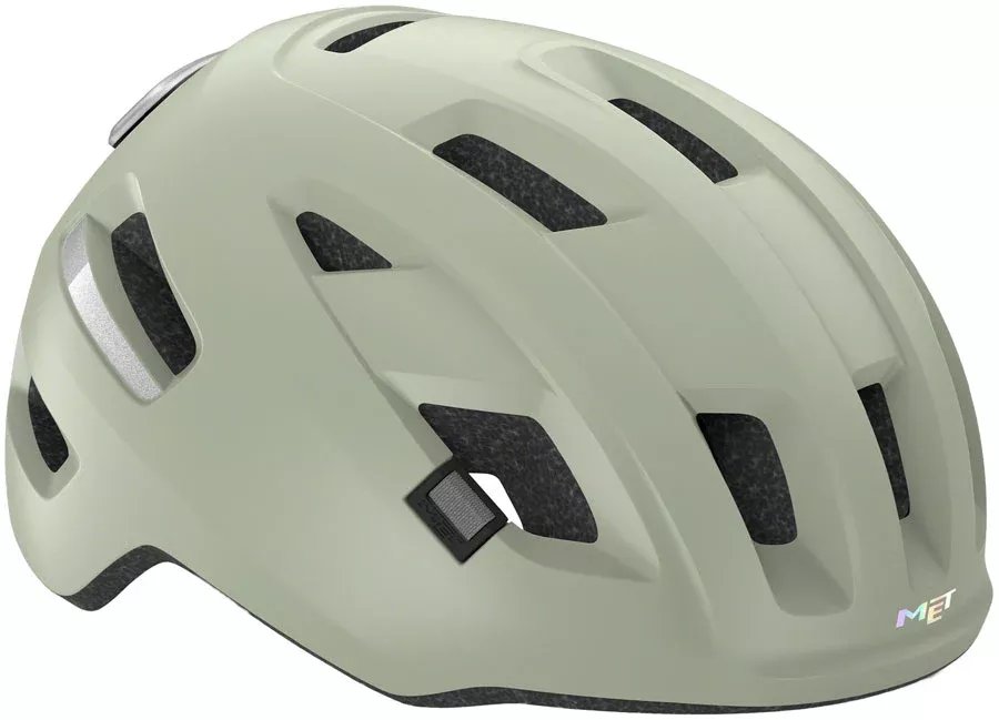 MET E-Mob MIPS Helmet - Moss Gray/Matte Large