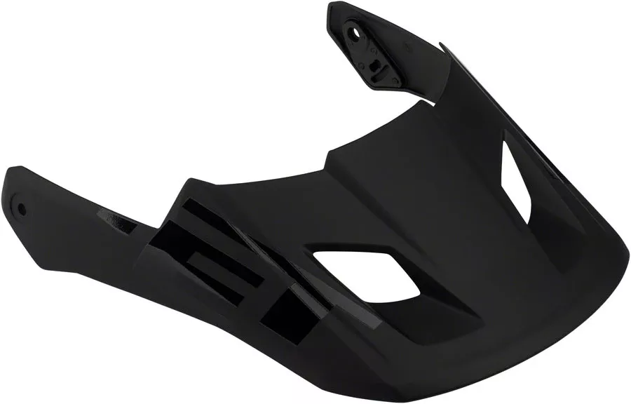 MET Helmets Parachute MCR Visor - Small/Medium Black Matte/Glossy