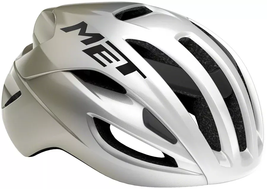 MET Rivale MIPS Helmet - Silver Gray/Glossy Small