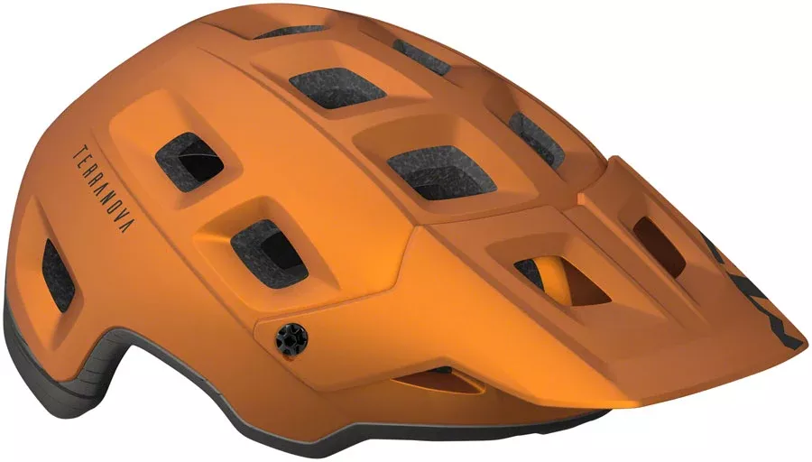 MET Terranova MIPS Helmet - Orange Titanium Metallic Matte Medium