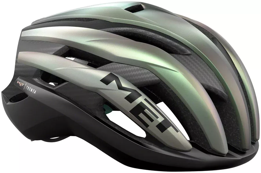 MET Trenta 3k Carbon MIPS Helmet - Motion Blur Medium