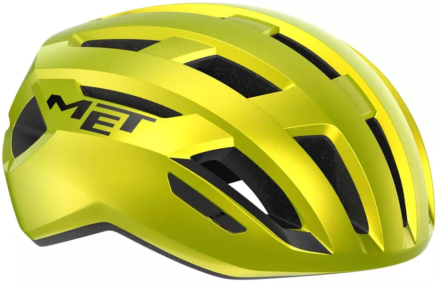 MET Vinci MIPS Helmet - Lime Yellow Metallic Glossy Medium