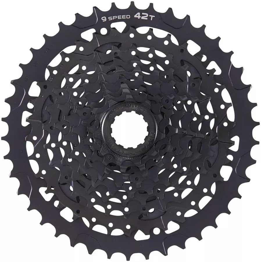 microSHIFT ADVENT Cassette - 9 Speed 11-42t Black ED Coated
