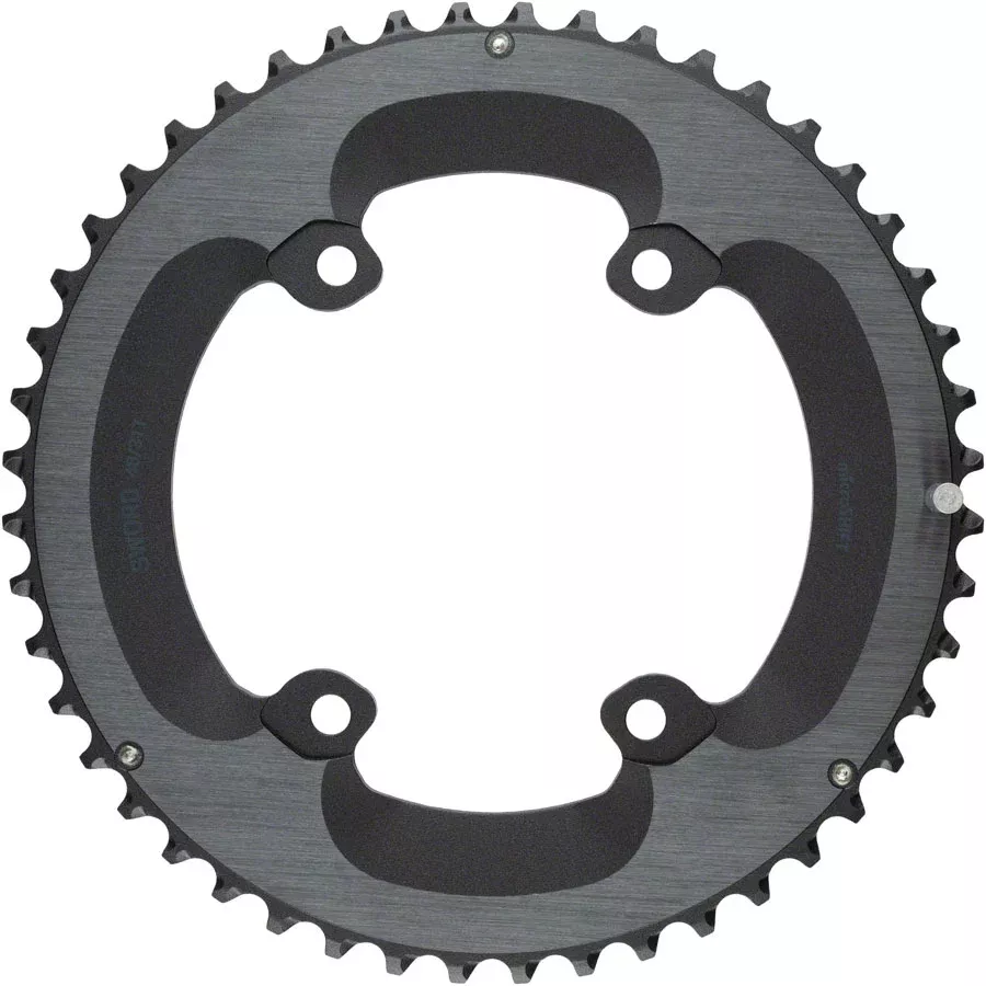 microSHIFT Sword Chainring - 48t 110 Asym BCD Outer ring 2 x 9/10-Speed BLK