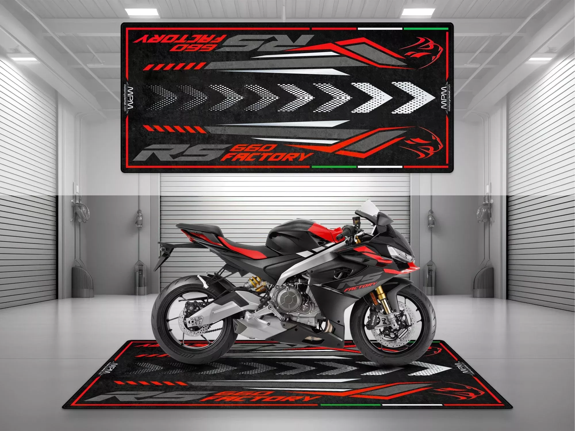 MPM Motorcycle Mat for Aprilia RS 660 Factory - MM4155