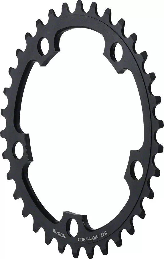 MSW Chainring - 34T 110mm BCD Middle Black