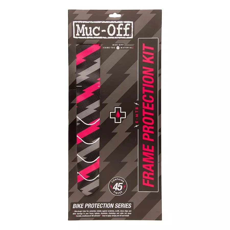 Muc-Off E-MTB Frame Protection Kit - 45-Piece Kit Bolt