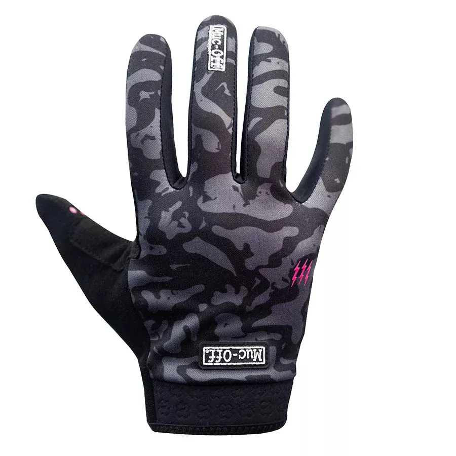 Muc-Off Rider Gloves - Gray Camo Large