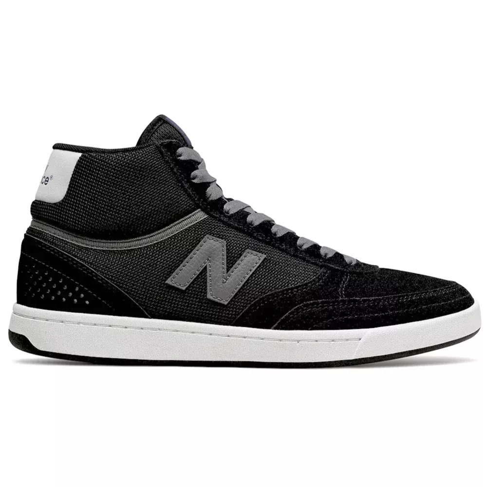 New Balance Numeric 440 High Black Grey - Shoes