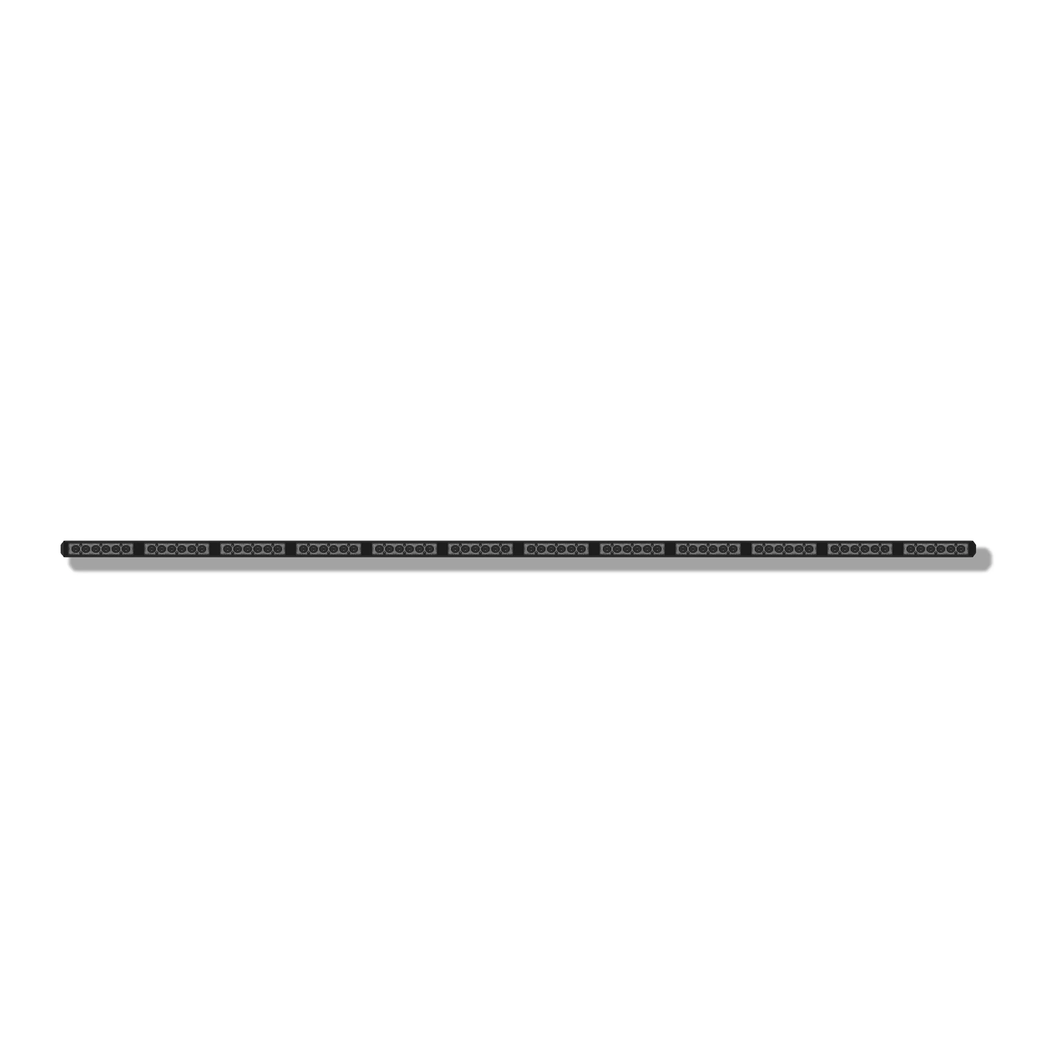 NightHawk Running Board LED lights 60in - Amber with White steady Mode (1 Panel)