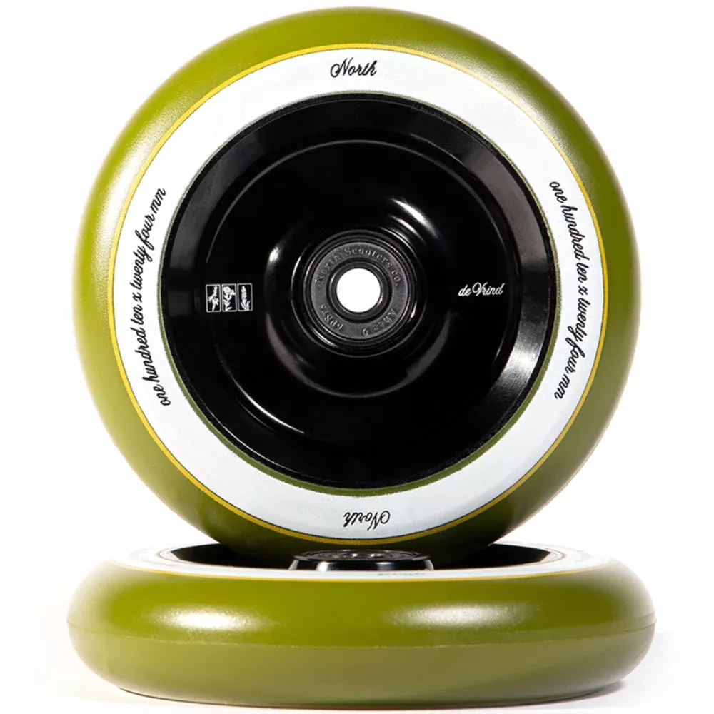 North Scooters Jon Dev Signature 110x24 (PAIR) - Scooter Wheels
