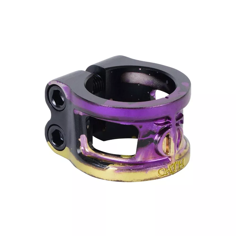 Oath Cage V2 Double Tri-Color - Scooter Clamp