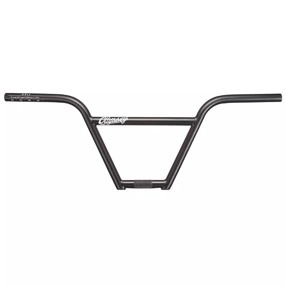 Odyssey 49er Rustproof Black 9" 4pc BMX Bars