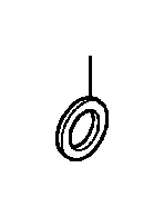OEM Honda Flywheel nut