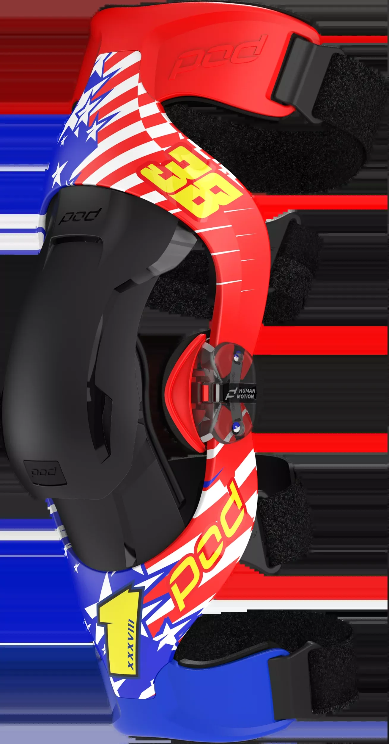 POD K4 V2.0 LE Knee Brace Danger Boy Deegan CLOSEOUT