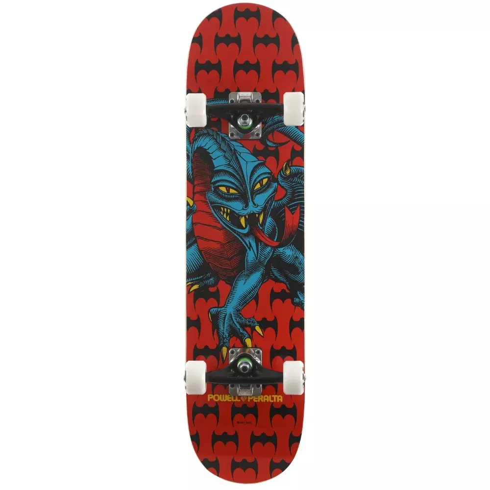 Powell Peralta Cab Dragon One Off Red 7.75 - Skateboard Complete