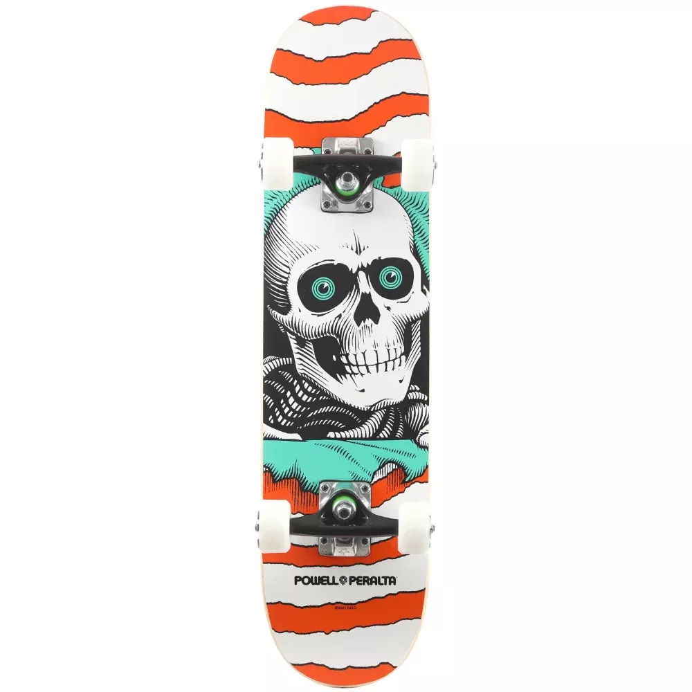Powell Peralta Ripper One Off Orange 7.0 - Skateboard Complete