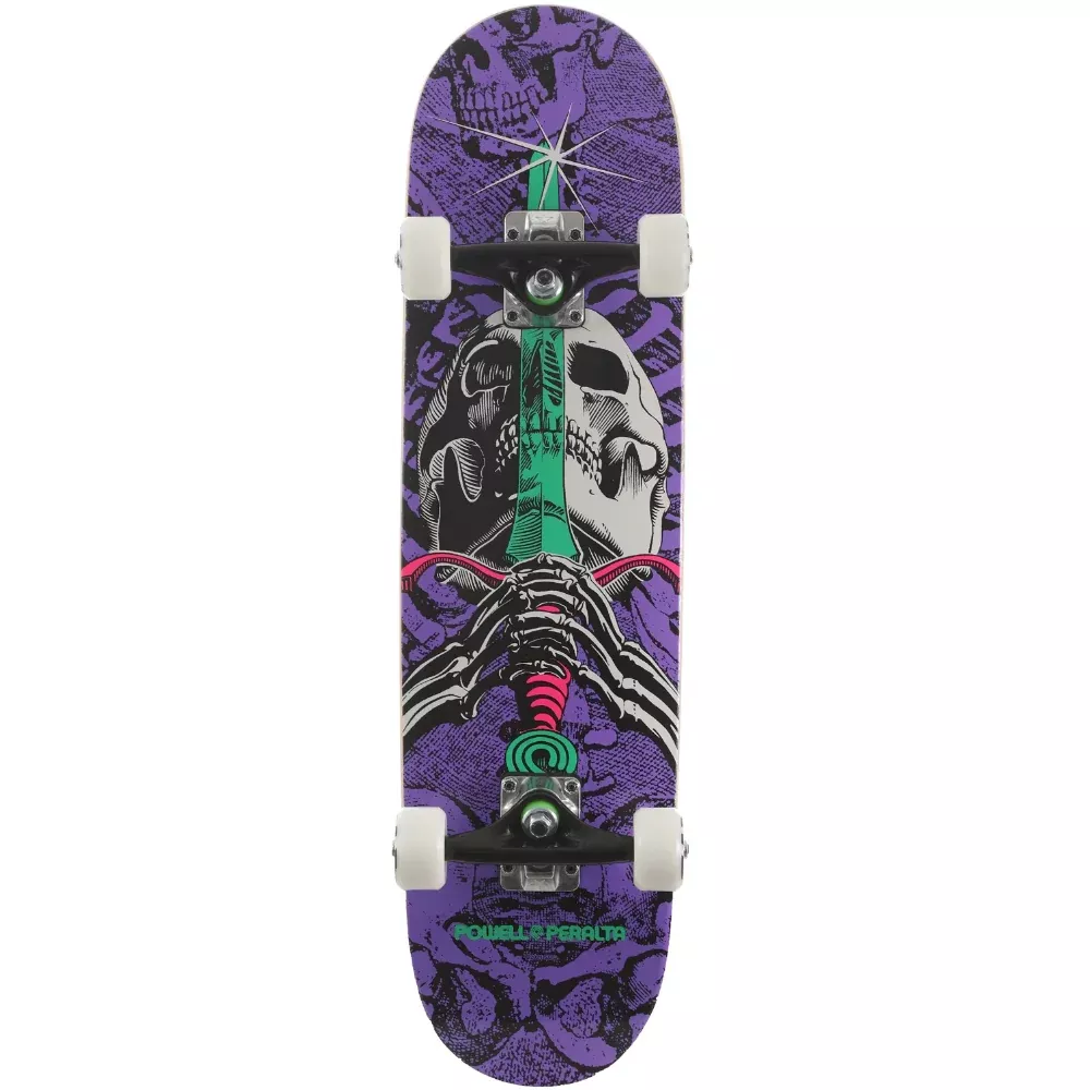 Powell Peralta Skull And Sword One Off 7.5- Skateboard Complete