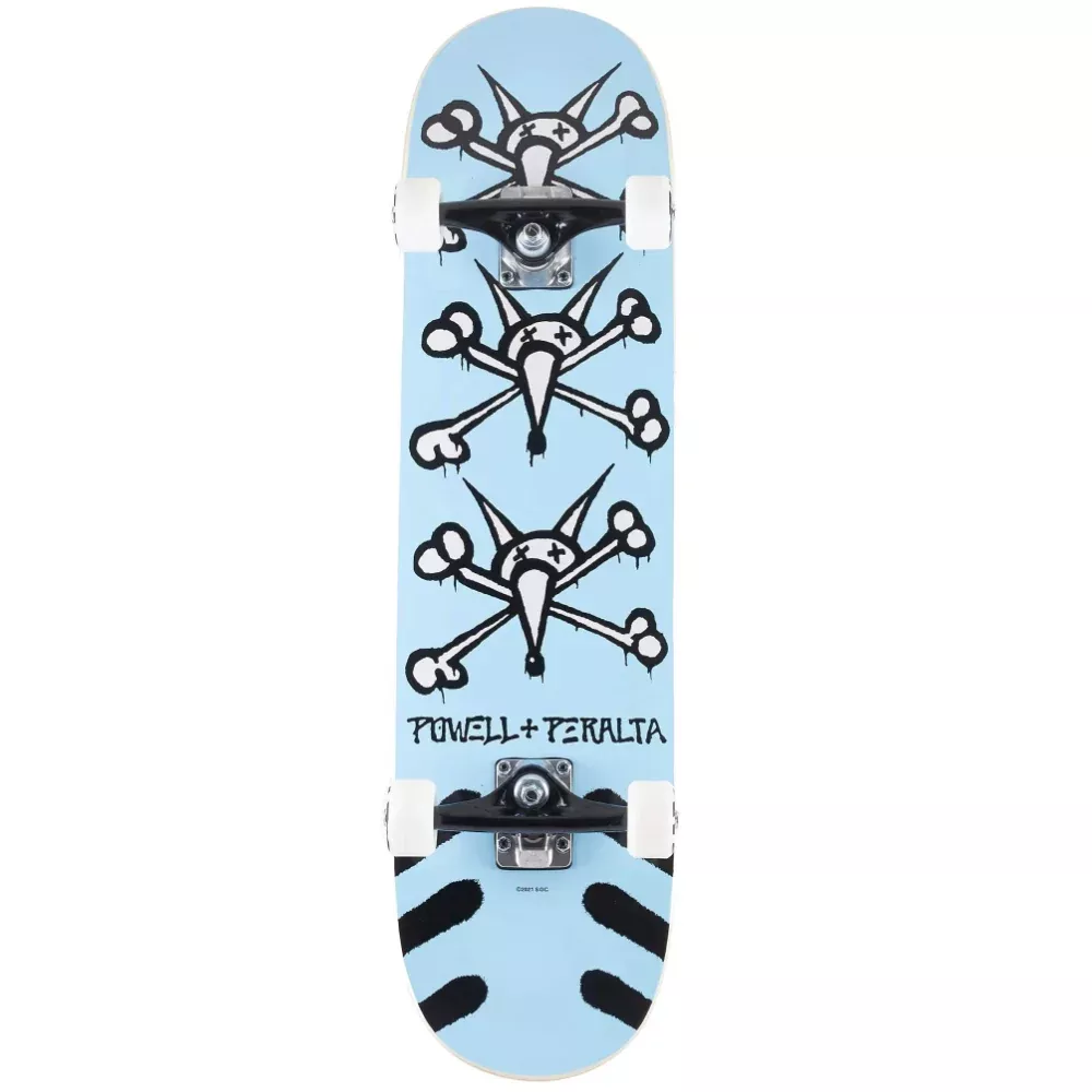 Powell Peralta Vato Rats Light Blue 8.0 - Skateboard Complete