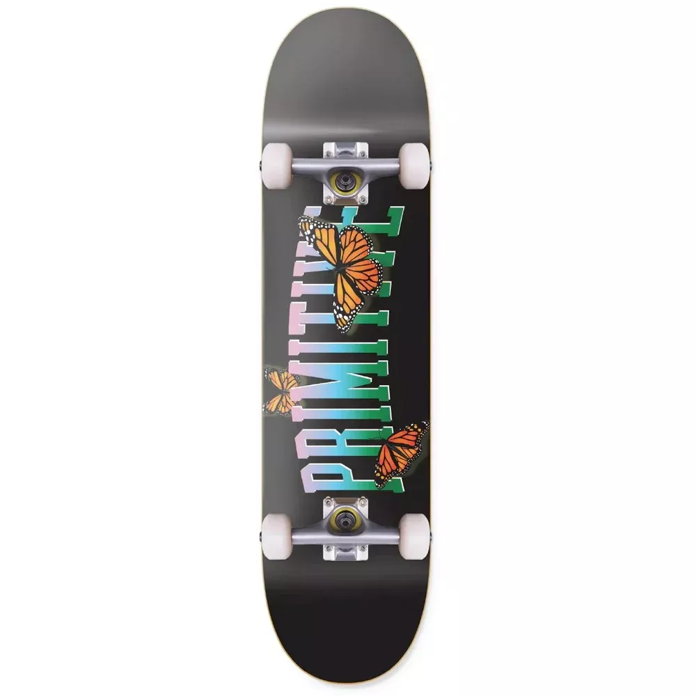 Primitive Butterfly 7.3 - Skateboard Complete