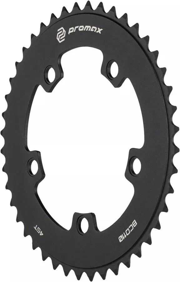Promax 5-Bolt Chainring - 45t 110 BCD Black