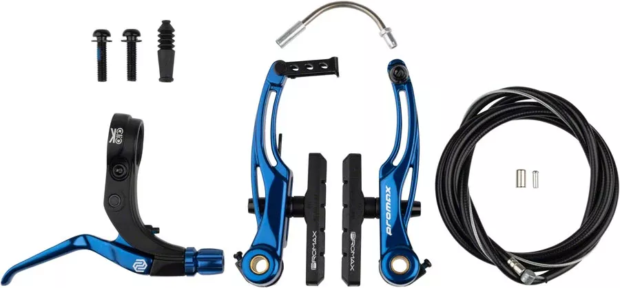 Promax P-1/Click V-Point Linear Pull Brake Kit - 108mm Blue