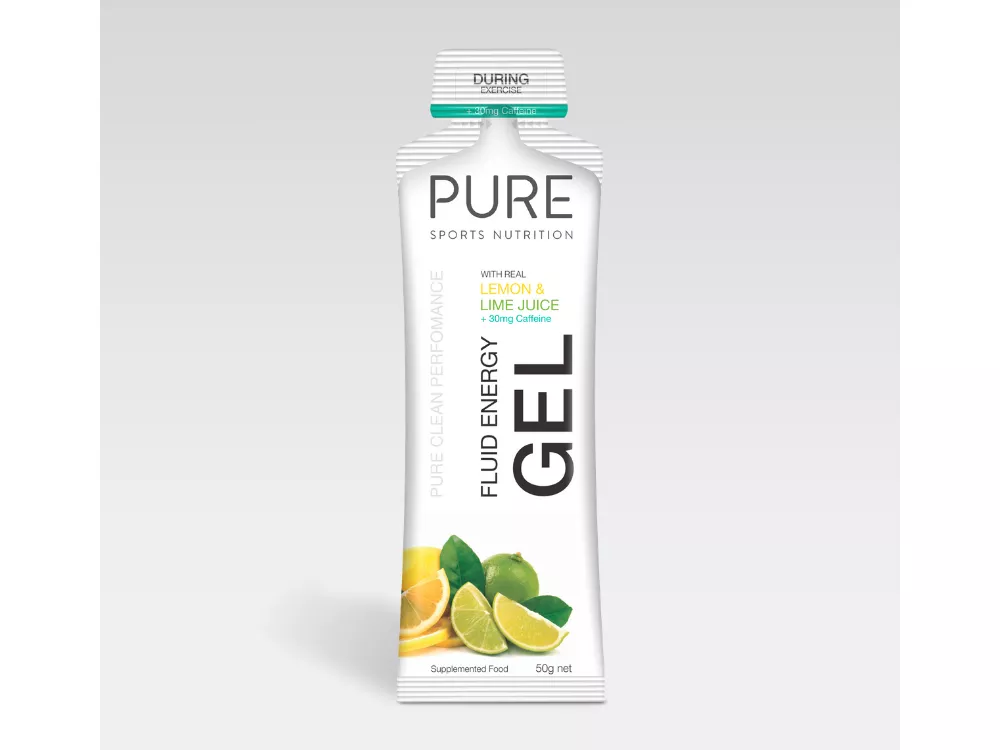 Pure Fluid Energy Gels 6 Pack