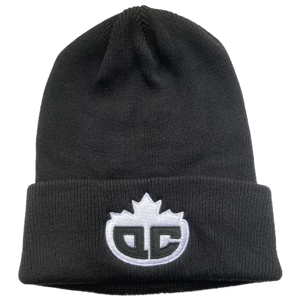 QC Scooters Fine Knit Team Beanie Black