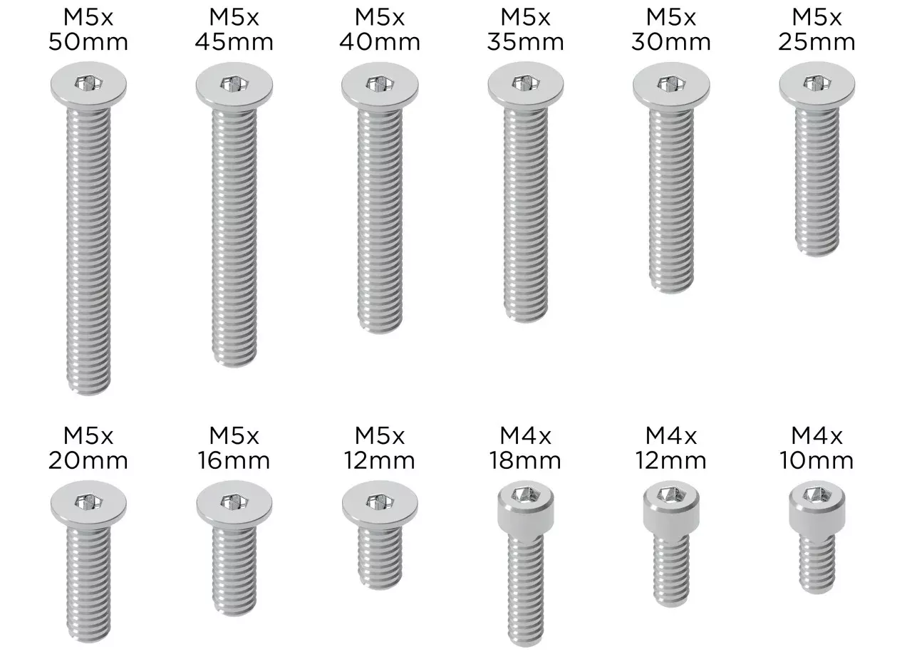 Quad Lock Replacement Screw Set