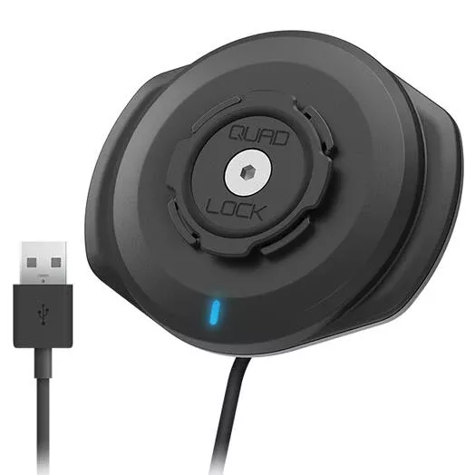 Quad Lock USB Wthrprf Wireless Charging Head
