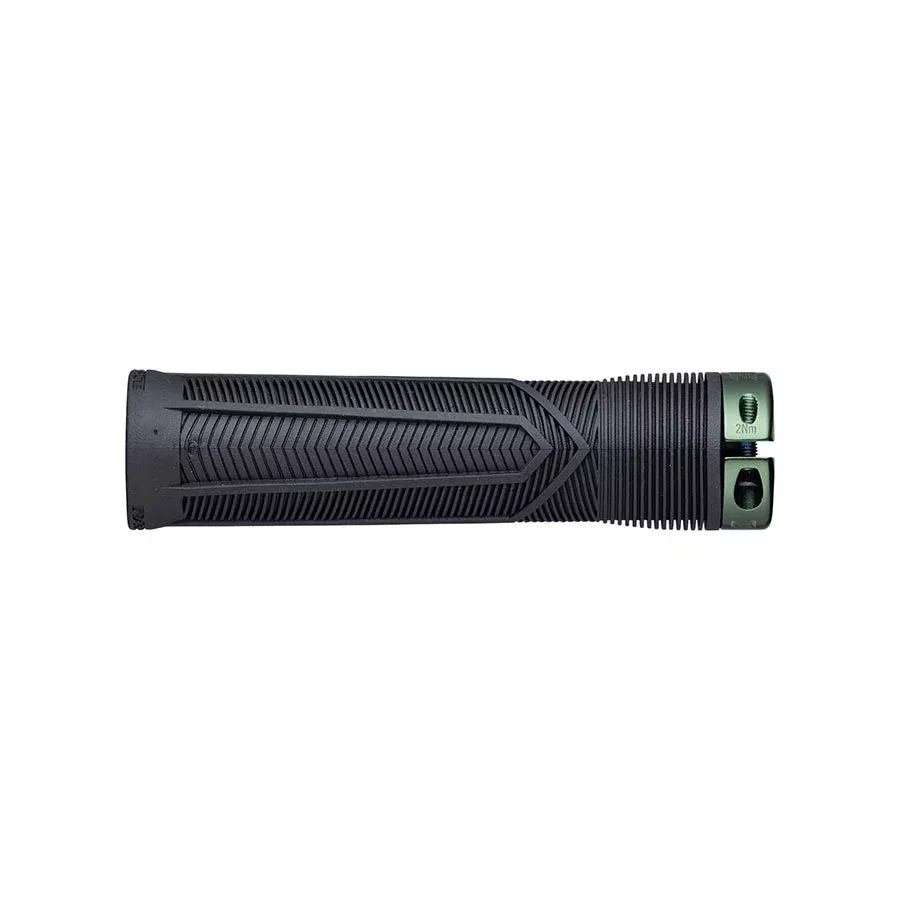 RaceFace Chester Grips - Lock-On Black/Green 31mm