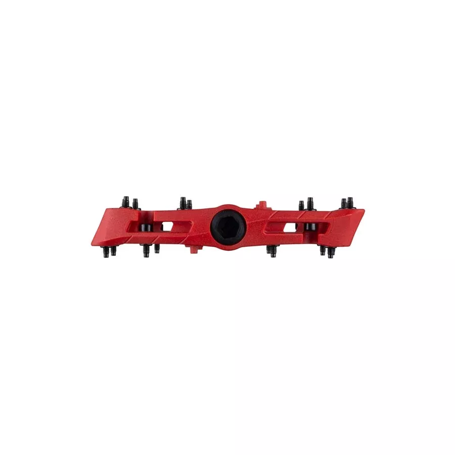 RaceFace Chester Pedals - Platform Composite 9/16" Small Red