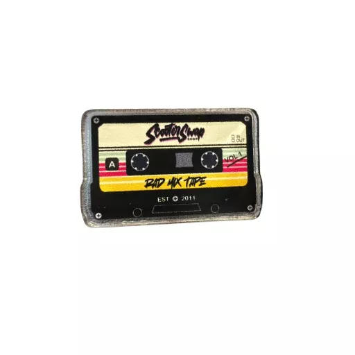 Rad Mix Tape Pin