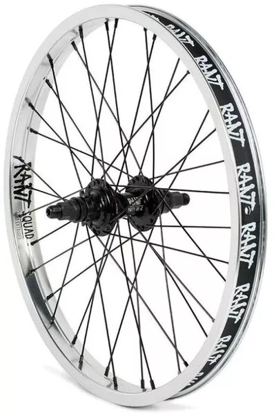 RantParty On V2 Rear Wheel RHD Silver