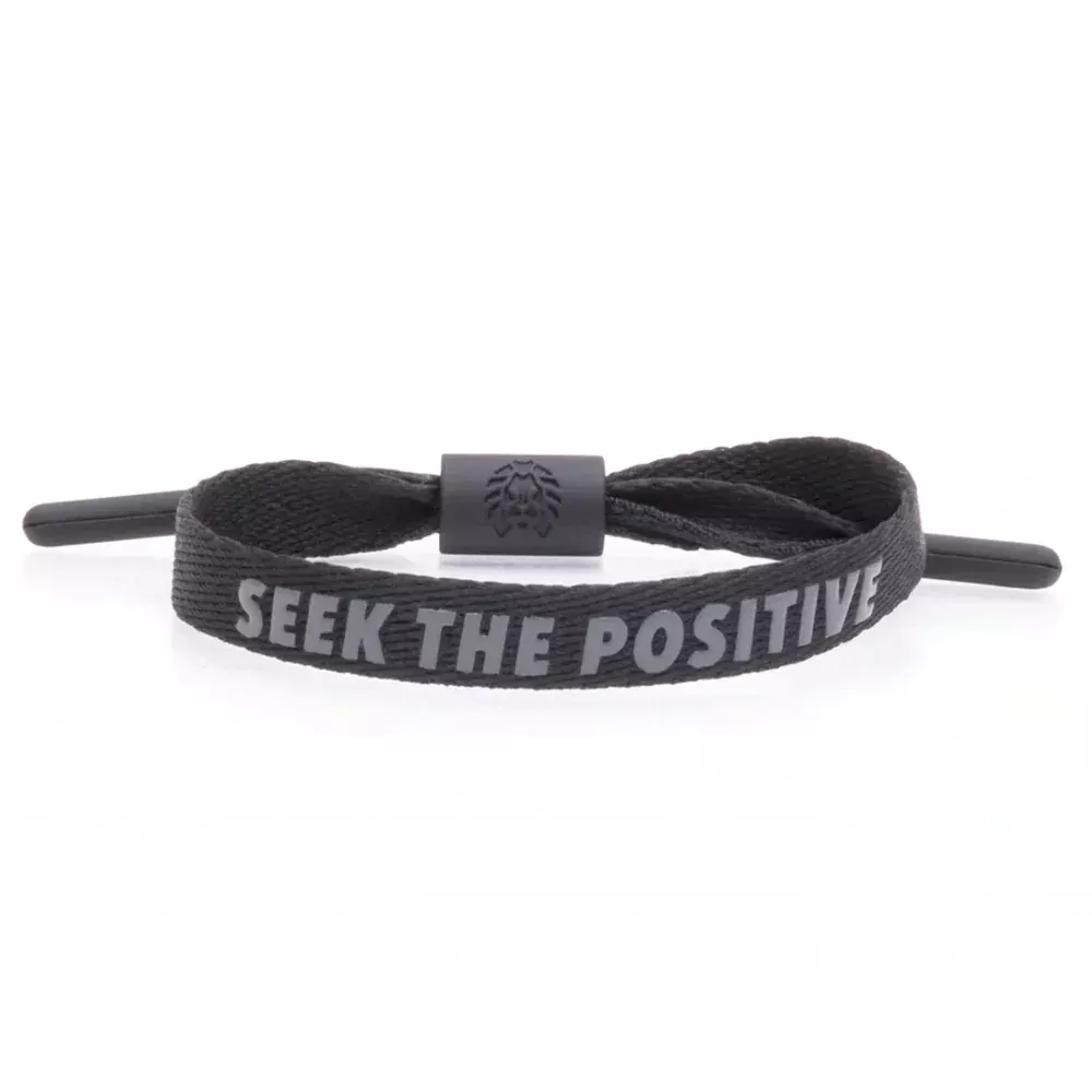 Rastaclat Seek The Positive Black Bracelet