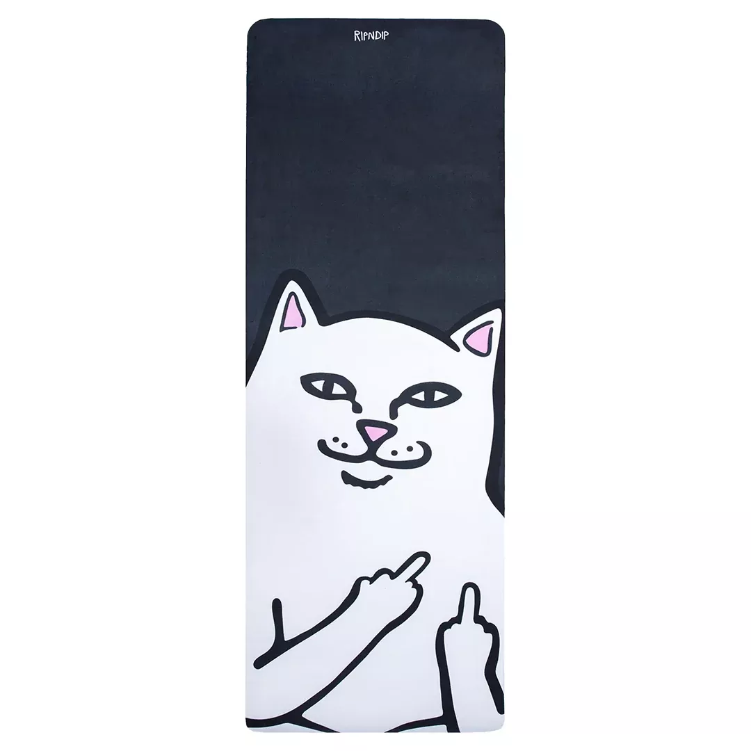 RIPNDIP Lord Nermal Yoga Mat (Black) - Accessories