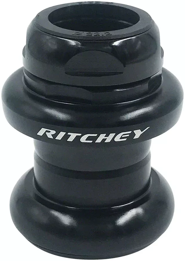 Ritchey RL1 External Cup Headset - 1" Threaded EC30/25.4 EC30/26 Black