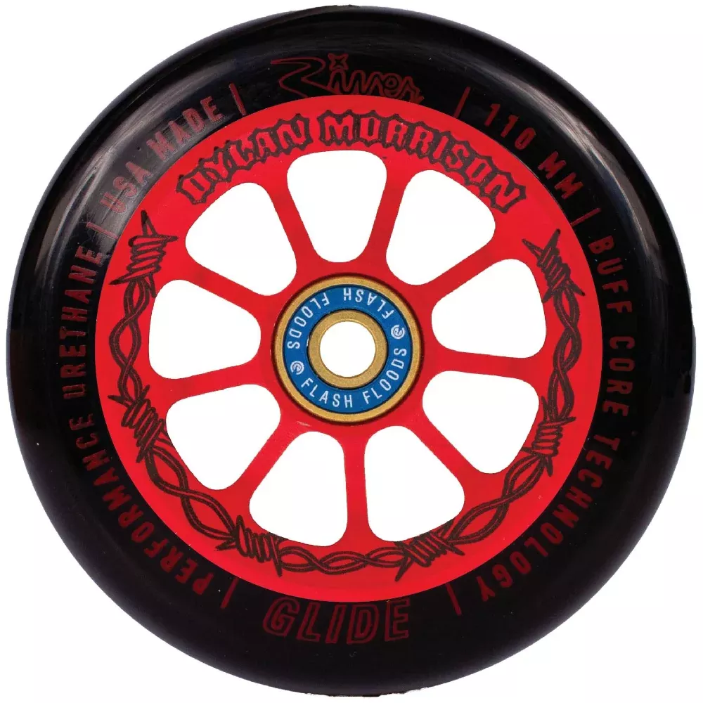 River Glides Wired Dylan Morrison V2 Sig. 110mm - Scooter Wheels
