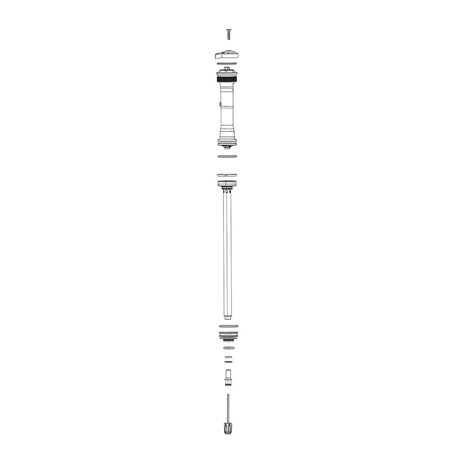 RockShox Compression Damper - Crown Turnkey Motion Control 35 SILVER A1