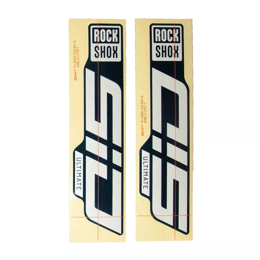 RockShox Fork Decal Kit - SID Ultimate 27.5"/29"