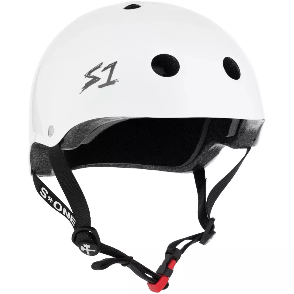 S1 Mini Lifer Gloss White CERTIFIED - Helmet