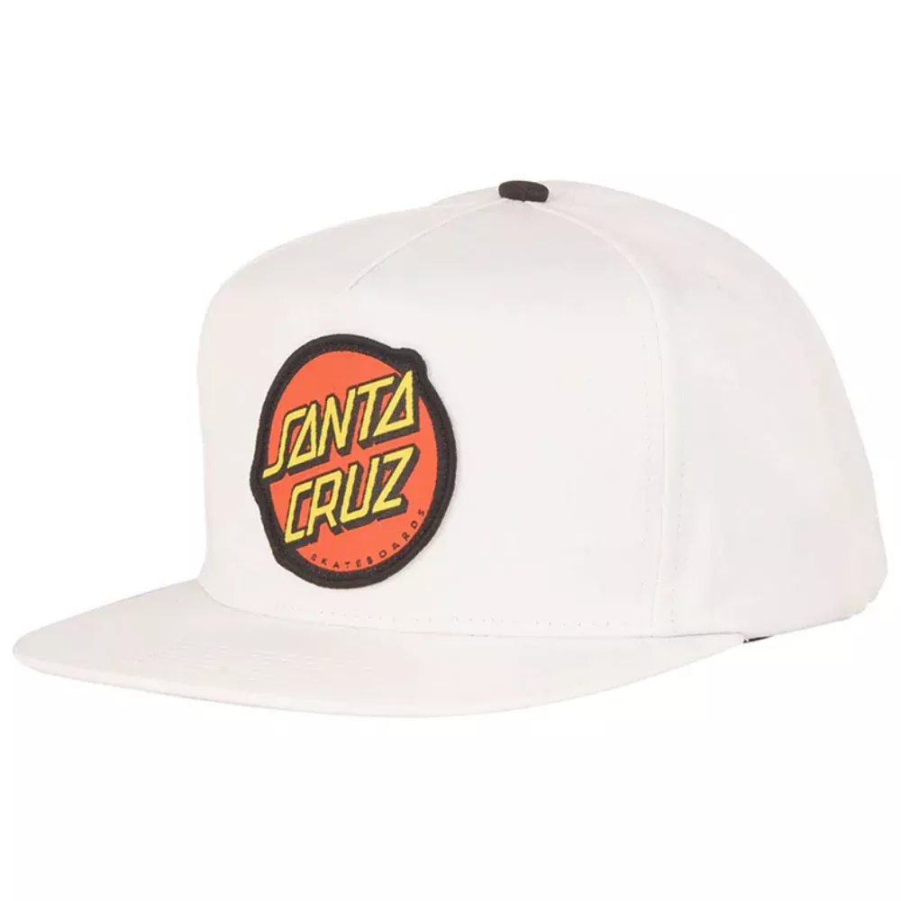 Santa Cruz Classic White Snapback