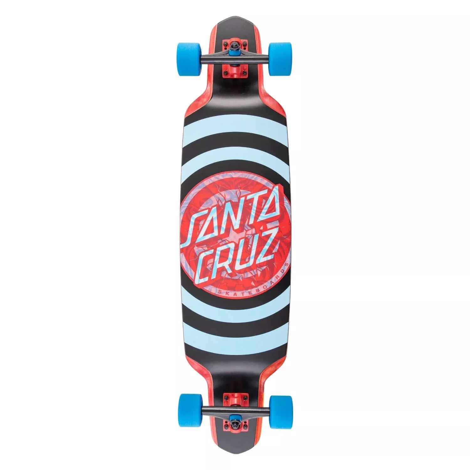 Santa Cruz Drop Down Decoder Roskopp 9.5x37.52 - Longboard Complete