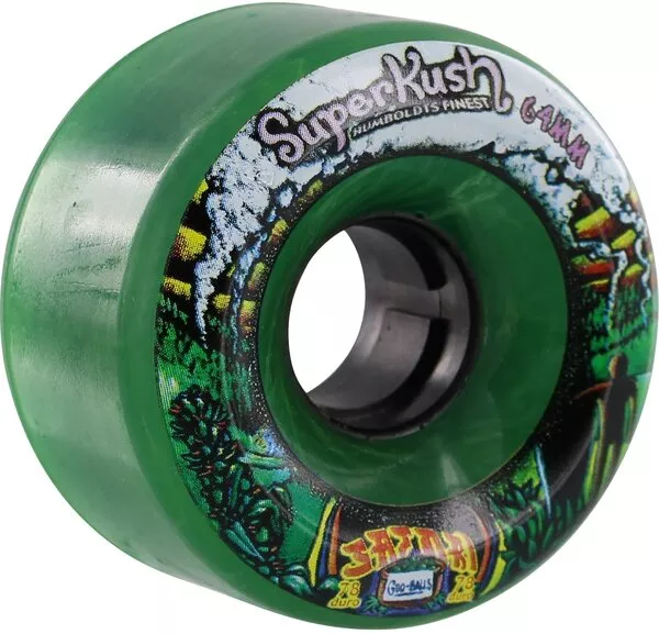 SatoriGoo Ball Super Kush 64mm 78a Clear Green