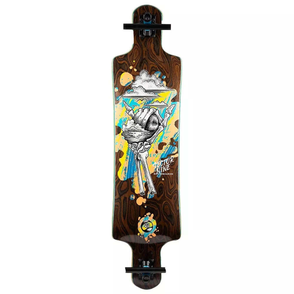 Sector 9 Fault Line Curl 39.5in - Longboard Complete