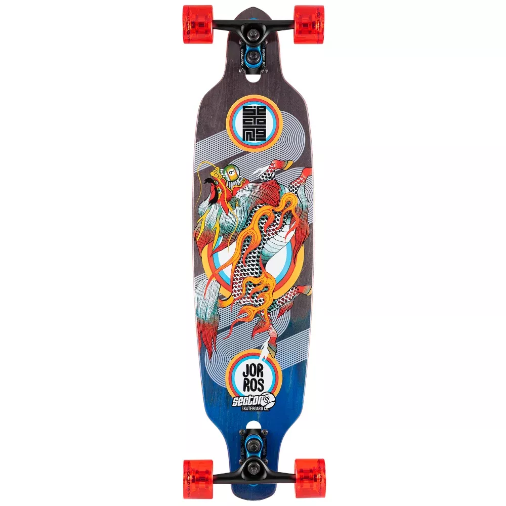 Sector 9 Fractal Kirin 36in - Longboard Complete