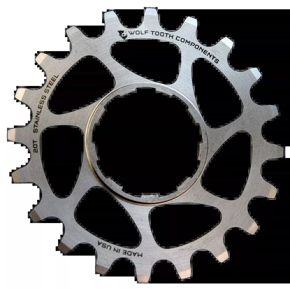 Single Speed Stainless Steel Cog - 20t