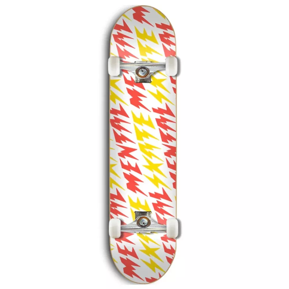 Skate Mental Bolts Yellow 8.0 - Skateboard Complete