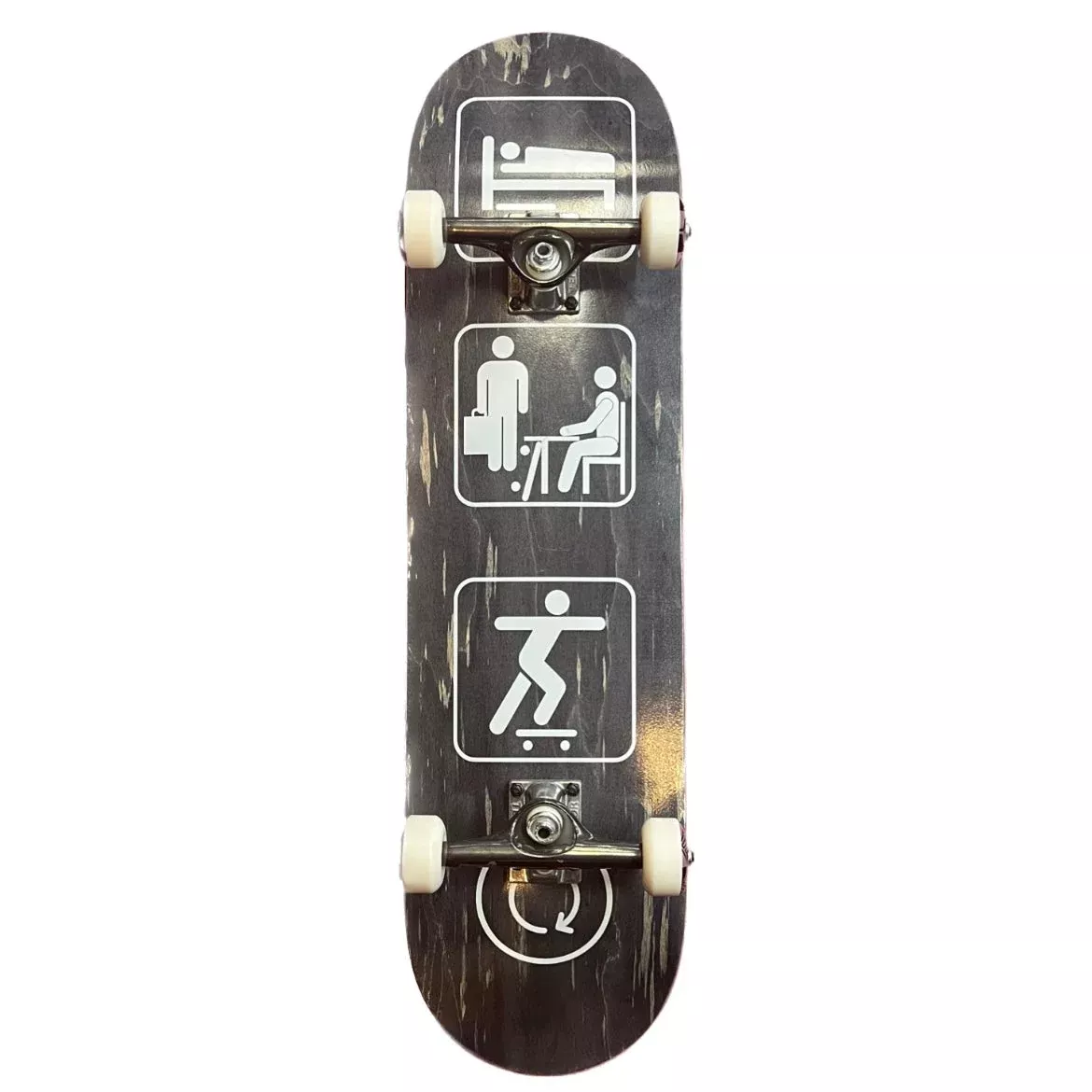 Sleep Work Skate Repeat 8.375 Custom - Skateboard Complete